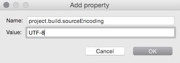 The source encoding property