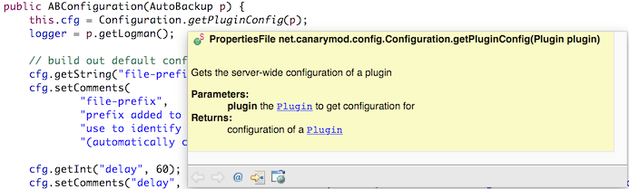 JavaDoc integration from Maven repo